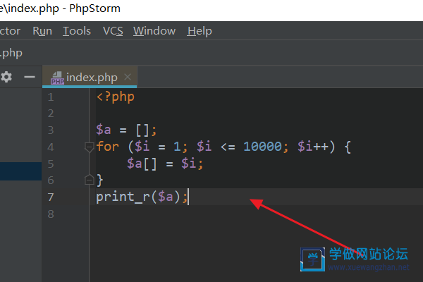 PHP将for循环结果存储为一个数组