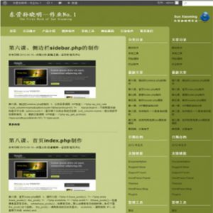 学习2天,提交我的博客模版作业