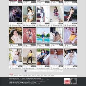 学了建站课程,自己做的图片网站