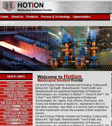 机械类外贸网站制作