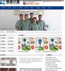 计量公司网站制作案例