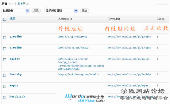 WordPress站外URL 转 站内URL插件