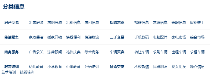 帝国CMS怎么制作分类信息版块