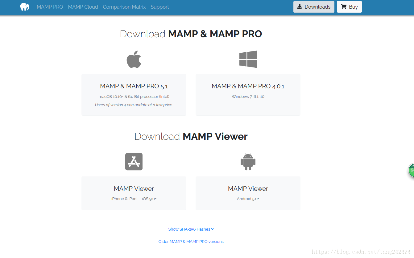 Mac OS版的WampServer本地环境软件MAMP安装步骤