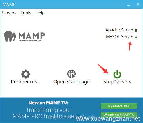 Mac OS版的WampServer本地环境软件MAMP安装步骤
